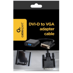 Gembird A-DVID-VGAF-01 DVI-D to VGA Adapter Cable 0.2m / black