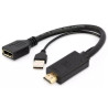 Gembird A-HDMIM-DPF-01 Active 4K HDMI to DisplayPort Adapter / black