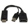 Gembird A-HDMIM-DPF-01 Active 4K HDMI to DisplayPort Adapter / black