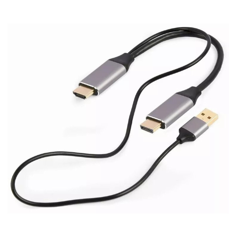 Gembird A-HDMIM-DPM-01 HDMI to DisplayPort Active Adapter Cable 4K 2m / black