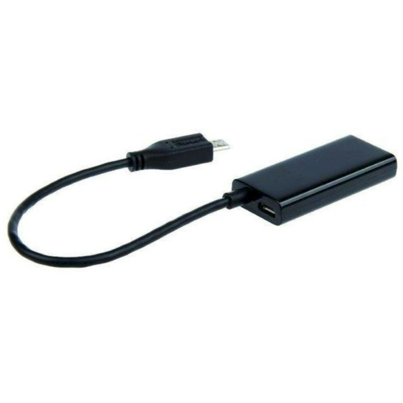 Gembird A-MHL-003 Micro USB Male to HDMI Female Adapter 16cm Full HD