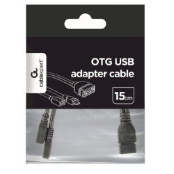 Gembird A-OTG-AFBM-04 USB OTG Adapter MicroUSB Socket to USB Socket