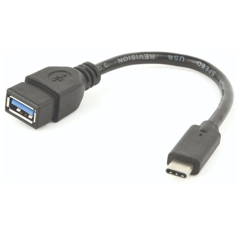 Gembird A-OTG-CMAF3-01 OTG USB Type-C to USB-A Adapter 0.2m USB 3.0 / black