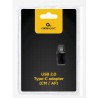 Gembird A-USB2-CMAF-01 USB 2.0 Adapter USB-C Male to USB-A Female / black