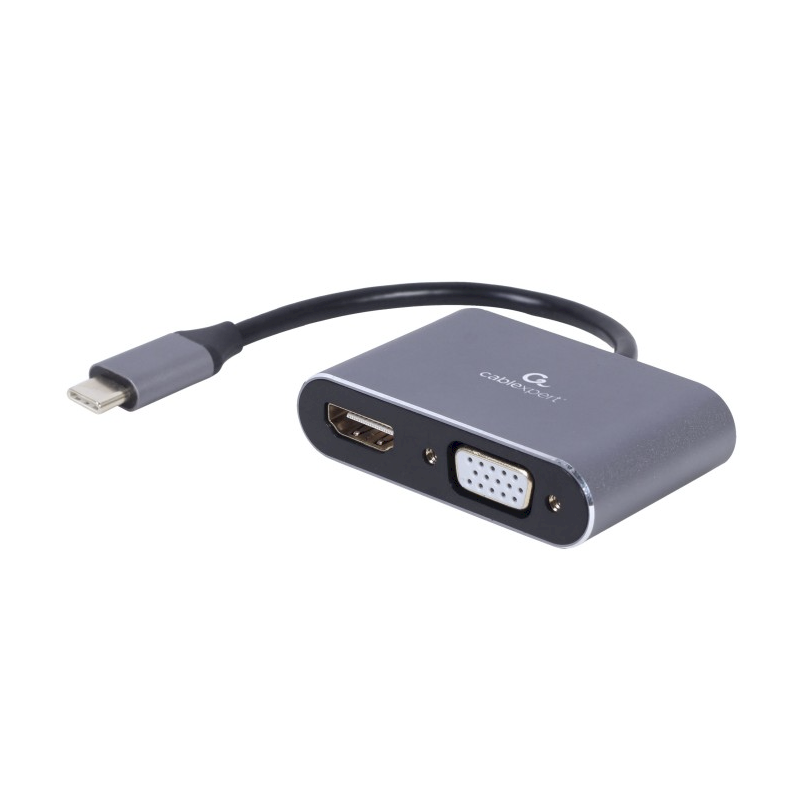 Gembird A-USB3C-HDMIVGA-01