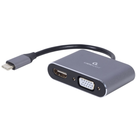 Gembird A-USB3C-HDMIVGA-01