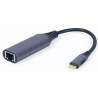 Gembird A-USB3C-LAN-01 USB Type-C to RJ-45 Ethernet Adapter / space grey