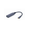 Gembird A-USB3C-VGA-01 USB Type-C to VGA Adapter / space grey