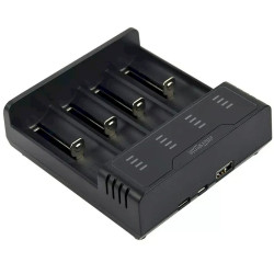 Gembird BC-USB-02 USB Battery Charger 4-slot Ni-MH + Li-ion Fast Charger