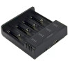 Gembird BC-USB-02 USB Battery Charger 4-slot Ni-MH + Li-ion Fast Charger