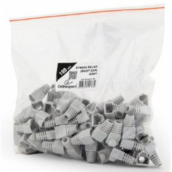 Gembird BT5GY/100 Strain Relief (boot cap) 100pcs / grey