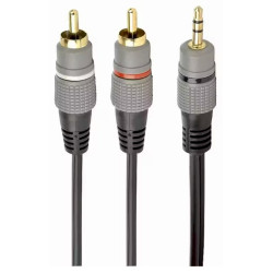 Gembird CCA-352-2.5M Audio Cable 3.5 mm stereo to 2x RCA 2.5m