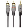 Gembird CCA-352-2.5M Audio Cable 3.5 mm stereo to 2x RCA 2.5m