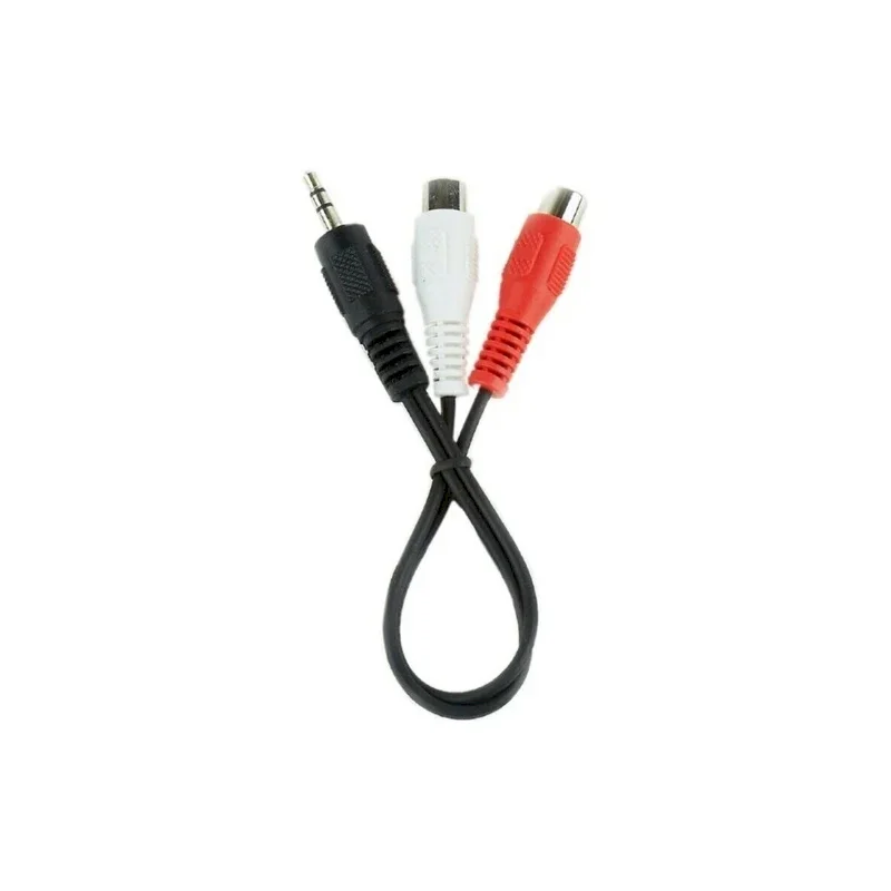 Gembird CCA-406 3.5mm Jack to 2xRCA Stereo Audio Cable 0.2m