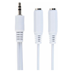 Gembird CCA-415W 3.5 mm Audio Splitter Cable