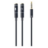 Gembird CCA-417M 3.5 mm Audio + Microphone Adapter / metal