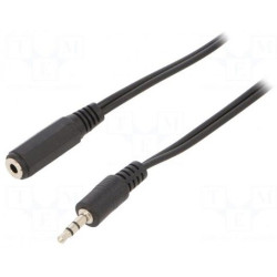 Gembird CCA-423-2M Audio Cable 3.5mm Male to 3.5mm Female 2m / black