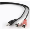 Gembird CCA-458-2.5M Audio Cable 3.5mm Jack to 2x RCA 2.5m
