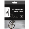 Gembird CCAP-444-0.75M 3.5mm Male - 3.5mm Male Audio Cable 0.75m / black