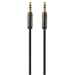 Gembird CCAP-444-1M Audio Cable 3.5mm Male - 3.5mm Male 1m / black