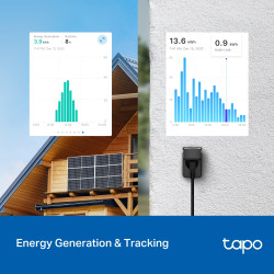 TP-Link Tapo P410M 3680 W Home Black