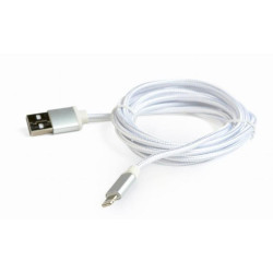 Gembird CCB-MUSB2B-AMLM-6-S Lightning USB Cable 1.8m / silver