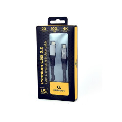 Gembird CCBP-USB3-CMCM100 USB Type-C to USB Type-C Cable USB 3.2 1.5m