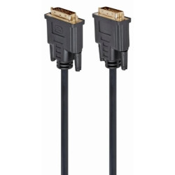 Gembird CC-DVI2-BK-15 DVI-D Male - DVI-D Male Cable 4.5m / black