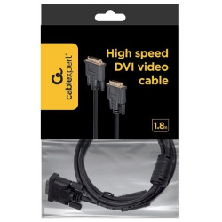Gembird CC-DVI2-BK-6 DVI-D Dual Link Cable 1.8m