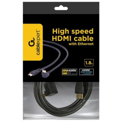 Gembird CC-HDMI490-6 HDMI-HDMI Cable 1.8m V2.0 / 90° angled
