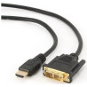 Gembird CC-HDMI-DVI-10 HDMI to DVI Cable 3m