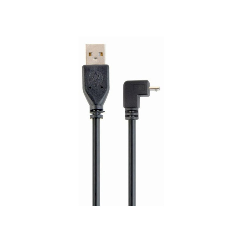 Gembird CCP-MUSB2-AMBM90-6 USB-A to MicroUSB Cable 1.8m / black