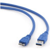 Gembird CCP-MUSB3-AMBM-10 USB 3.0 Cable USB A plug to USB B micro plug 3m / blue
