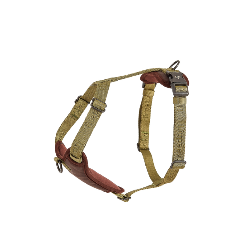 Petnešos Linum S 15 mm x kaklas 30/42 cm x krūtinė 38/50 cm, žalios