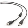Gembird CCP-USB2-AMAF-6 USB 2.0 Extension Cable 1.8 m / black