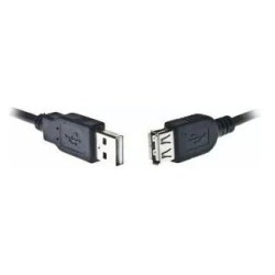 Gembird CCP-USB2-AMAF-6 USB 2.0 Extension Cable 1.8 m / black