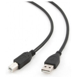 Gembird CCP-USB2-AMBM-15 USB 2.0 A-Male to B-Male Cable 4.5m / black