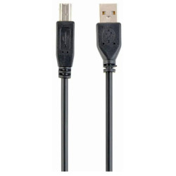 Gembird CCP-USB2-AMBM-15 USB 2.0 A-Male to B-Male Cable 4.5m / black