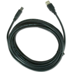 Gembird CCP-USB2-AMBM-15 USB 2.0 A-Male to B-Male Cable 4.5m / black