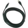 Gembird CCP-USB2-AMBM-15 USB 2.0 A-Male to B-Male Cable 4.5m / black