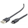 Gembird CCP-USB2-AMCM-10 USB 2.0 AM to Type-C Cable 3 m / black