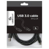 Gembird CCP-USB2-AMCM-10 USB 2.0 AM to Type-C Cable 3 m / black