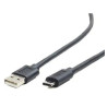 Gembird CCP-USB2-AMCM-1M USB 2.0 Cable USB-A to USB-C 1m / black