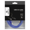 Gembird CCP-USB3-AMAF-10 USB 3.0 Cable Male - Female 3m / blue
