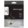 Gembird CCP-USB3-AMCM-1M-W USB-A to USB Type-C Cable 1m / white