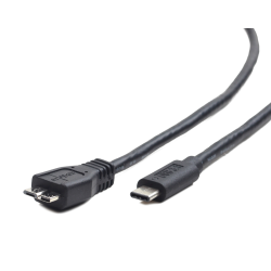Gembird CCP-USB3-MBMCM-1M USB 3.0 Cable USB-C Male to Micro USB Male 1m / black