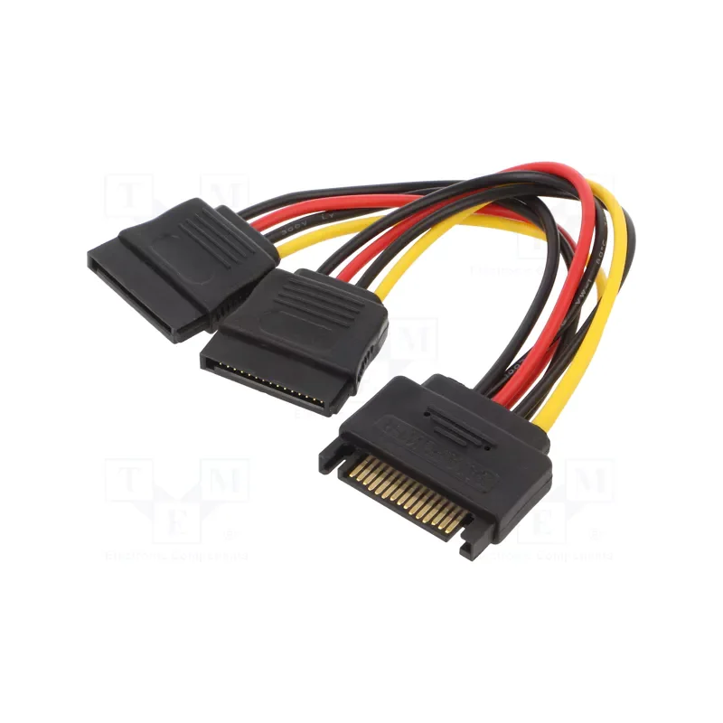 Gembird CC-SATAM2F-01 SATA Power Splitter Cable 0.15 m
