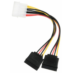 Gembird CC-SATA-PSY-0.3M SATA Power Cable 2x SATA to Molex 0.3m