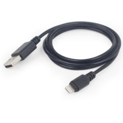 Gembird CC-USB2-AMLM-1M USB sync and charging cable 1 m / black