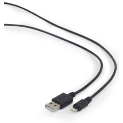 Gembird CC-USB2-AMLM-1M USB sync and charging cable 1 m / black